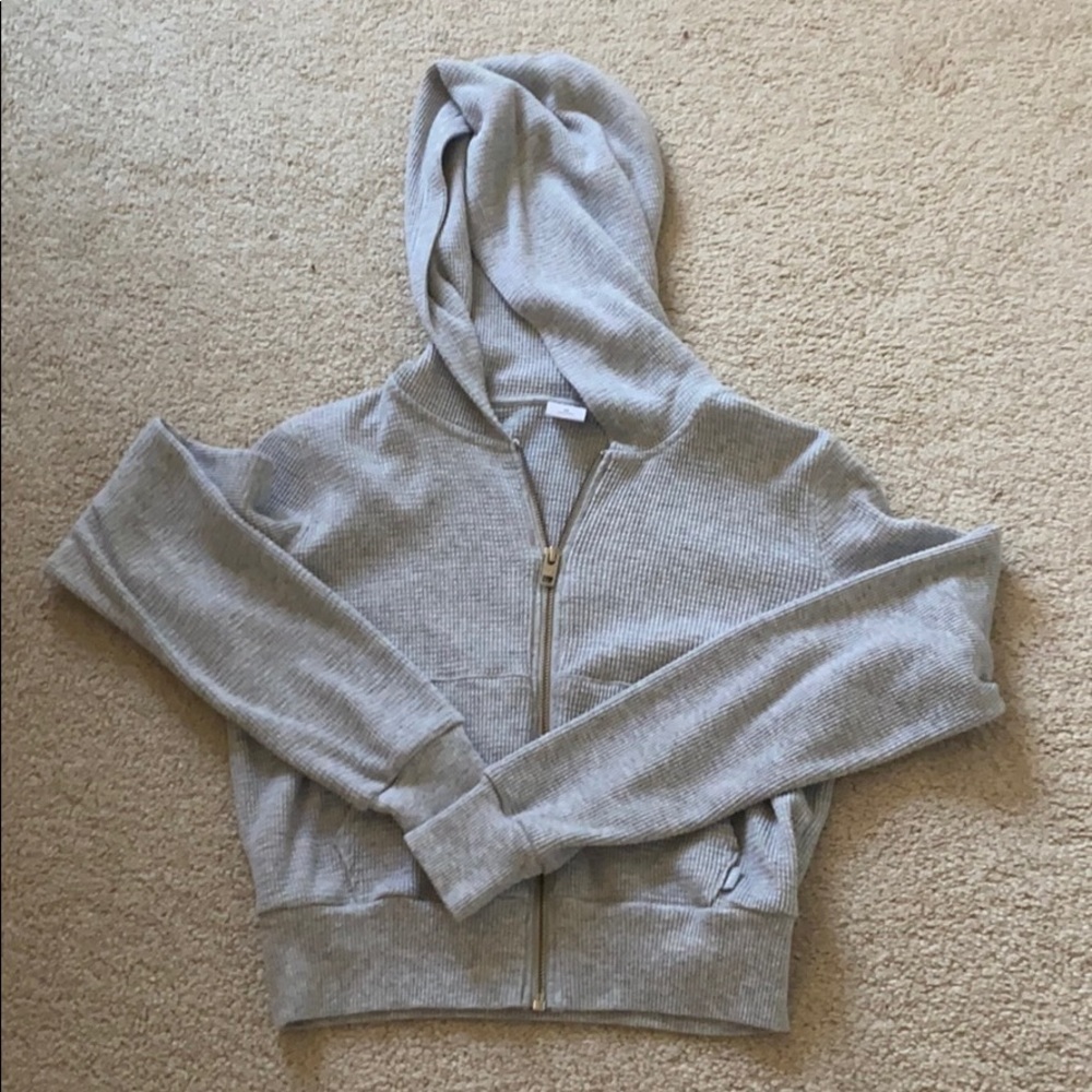 Aritzia cropped hoodie